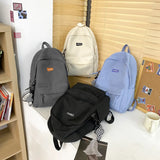 Lightweight Waterproof Nylon School Backpack Large Capacity Bagpack