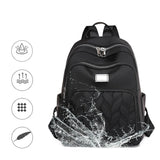 Quilted School Backpack Purse for Women Girls Travel Daypack