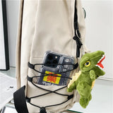 Canvas School Backpack for Teenage Girl Women's Rucksack