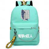 School Backpack for Kids Teens Students USB Canvas