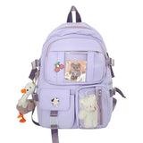 School Backpack for Teen Girls Women Ladies Backpacks Student Bookbag Nylon