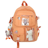 School Backpack for Teen Girls Women Ladies Backpacks Student Bookbag Nylon