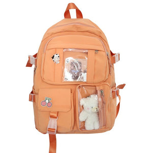 Teen Girls Women School Backpack Student Bookbag