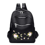 Teenage Girl School Backpack Nylon Waterproof Shoulder Bag Mochila Feminina