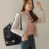 Teenage Girl School Backpack Nylon Waterproof Shoulder Bag Mochila Feminina