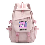 School Bag Bocchi The Rock Women's Backpack Pink Light Shoulders Bags Hot Anime