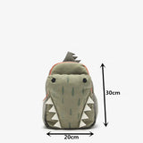 Green Crocodile Backpack for Boys and Girls