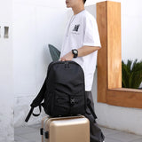 Teenage Men Shoulder Backpack Durable College School Travel
