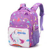 Pink Unicorn Waterproof Backpack for Girls