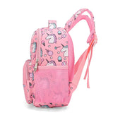 Pink Unicorn Waterproof Backpack for Girls