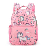 Pink Unicorn Waterproof Backpack for Girls