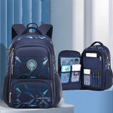 Primary School Boys Backpack Lightweight and Breathable