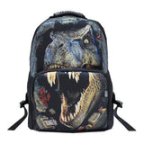 3D Animal Leopard Backpack Computer Bag Mochila Feminina Bagpack