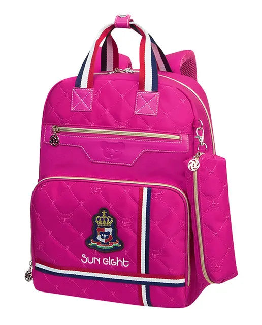 Princess Children Orthopedic Backpack Kids School Bag