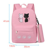 Girls Printing School Backpack 3pcs/set Kids Schoolbags Girl Backpacks Mochilas