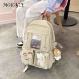 Large Capacity School Bags Zipper Multi-Layer Daypacks