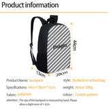 Boys 3D Football Print School Bag Kids Backpack Men Child Bookbag