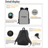Boys 3D Football Print School Bag Kids Backpack Men Child Bookbag