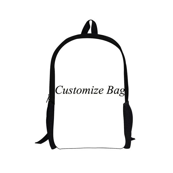 Boys 3D Football Print School Bag Kids Backpack Men Child Bookbag