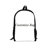 Boys 3D Football Print School Bag Kids Backpack Men Child Bookbag