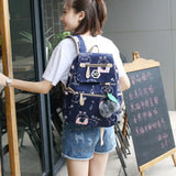 Girls Laptop Backpack with USB, Cat School Bag Pack