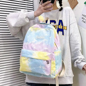 Girls Summer Travel Backpack Multicolor