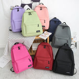 Teenage Girls School Backpack Nylon Waterproof