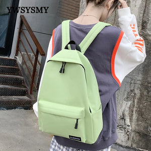 Teenage Girls School Backpack Nylon Waterproof