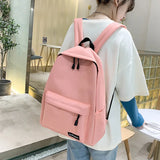 Teenage Girls School Backpack Nylon Waterproof