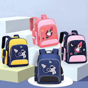 Kids Backpack Large Capacity Cartoon Girls Boys School Bag