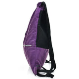 Nylon School Drawstring Backpack for Teenage Girls