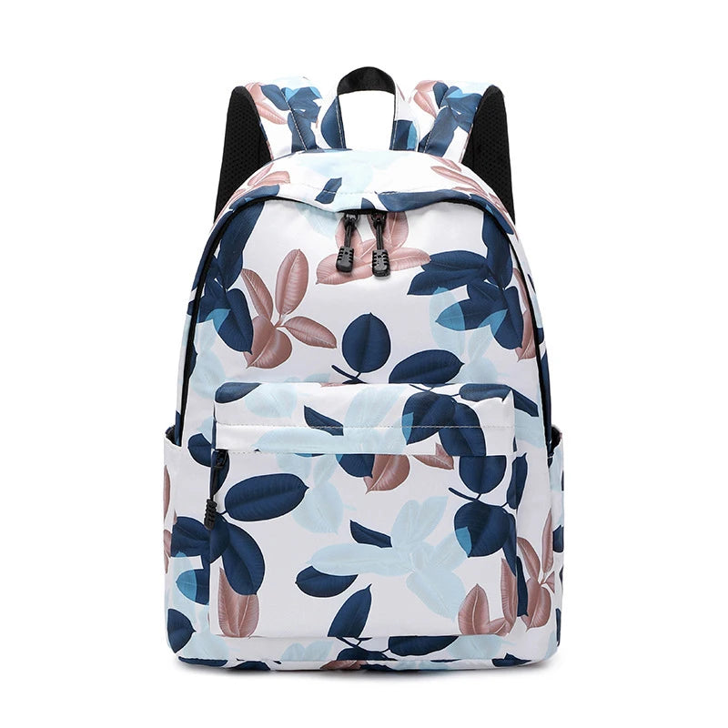 School Female Backpack Printed Children School Bag for Teenager Girls Backpacks
