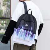 School Satchel Unisex Daypack Lightweight Casual High Capacity Back Bag