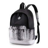 School Satchel Unisex Daypack Lightweight Casual High Capacity Back Bag