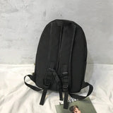 Nylon Waterproof Backpack for Teenage Girls Pocket Casual Backpacks