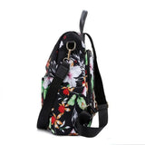 Women's Casual Nylon Daypack Water Resistant Laptop Backpack