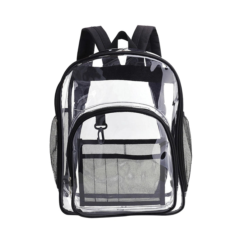 Clear Backpack Waterproof Double Zipper Transparent Mobile Phone Umbrella