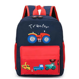 Kids Cartoon Backpack School Bag for 3-6 Year Old Boys