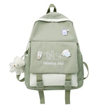 Waterproof Nylon Women Backpack for Girls Youth