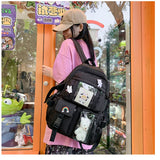 College Wind High School Junior High School Girls Backpack