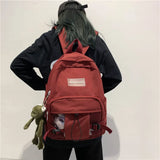 Harajuku Backpack Large Capacity Ins Style Backpack Bags Women