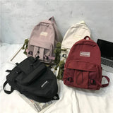 Harajuku Backpack Large Capacity Ins Style Backpack Bags Women