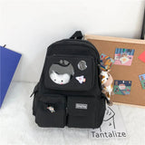 Itabag Backpack Clear Multifunctional High Capacity Schoolbag Girl Student