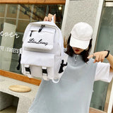 Harajuku Ulzzang Student Shoulder Bag Couple Backpack