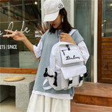 Harajuku Ulzzang Student Shoulder Bag Couple Backpack