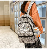 Schoolbag for Girls Middle School Students Small Fresh Backpack