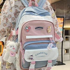 Girls Schoolbag Junior School Students Backpack