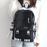 Junior College Student Backpack Light Campus College Bag Male Female