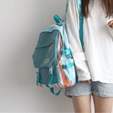 Junior College Student Backpack Light Campus College Bag Male Female