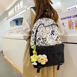 Large Capacity Schoolbag Backpack for Students - Travel Backpack for Women Girls